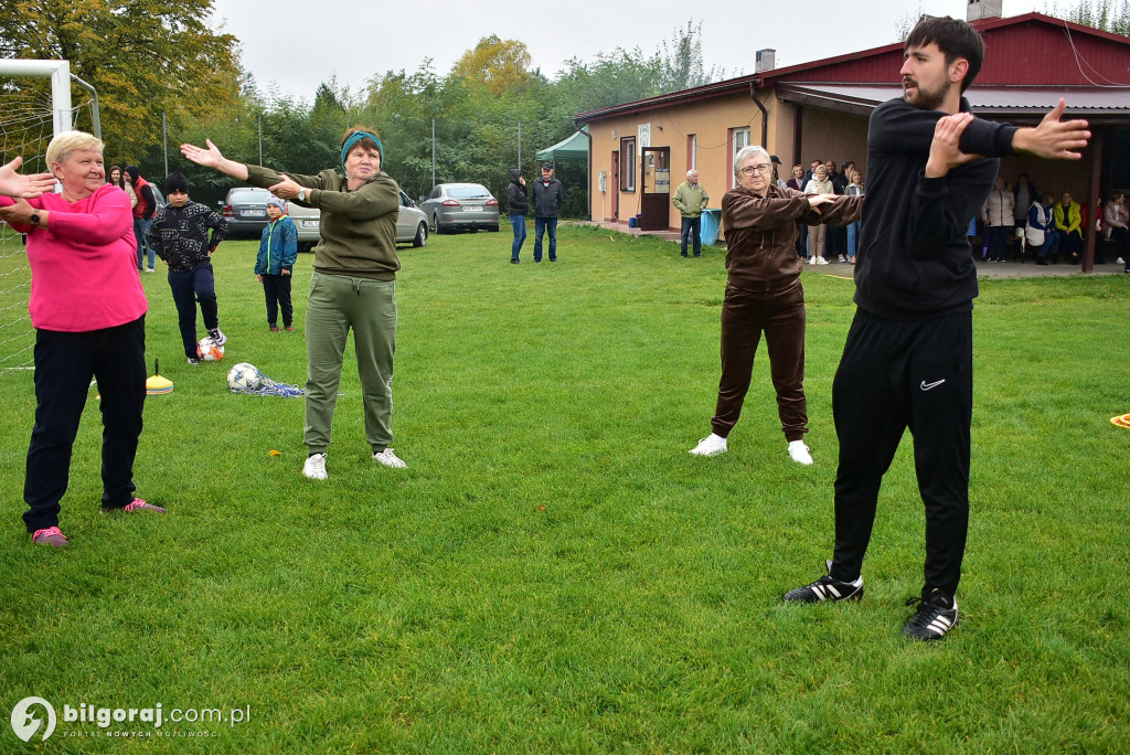 Piknik aktywności seniorów w Korchowie Pierwszym