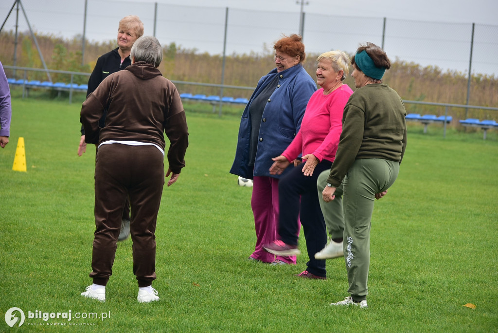 Piknik aktywności seniorów w Korchowie Pierwszym