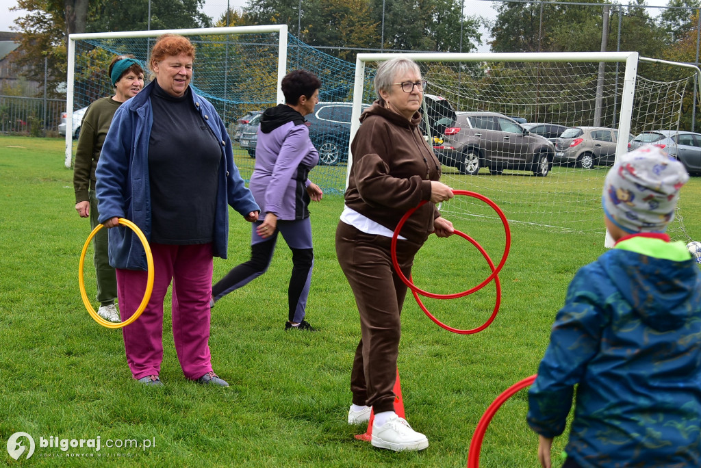 Piknik aktywności seniorów w Korchowie Pierwszym