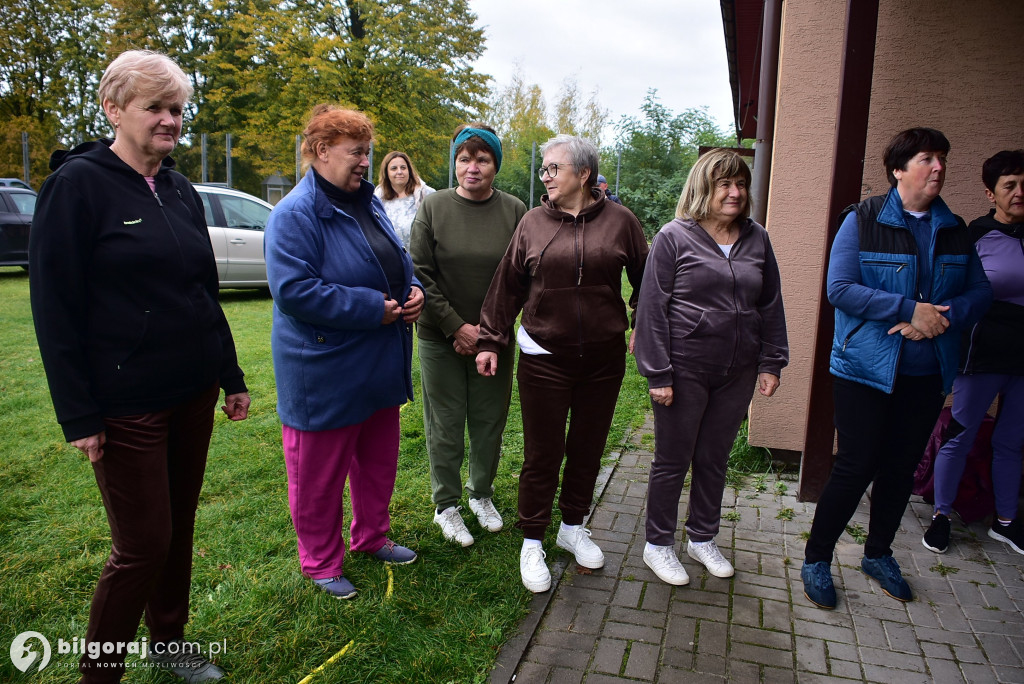 Piknik aktywności seniorów w Korchowie Pierwszym