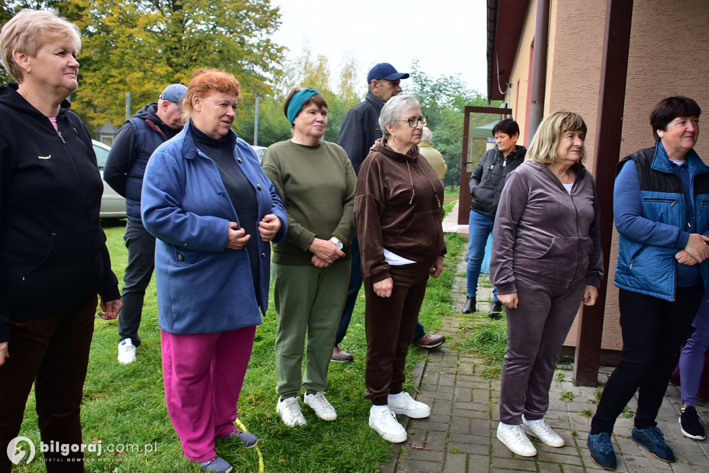 Piknik aktywności seniorów w Korchowie Pierwszym