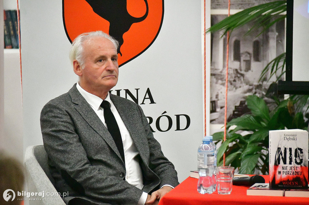 Spotkanie z Krzesimirem Dębskim w Tarnogrodzie: Historia Wołynia i rodzinne świadectwo