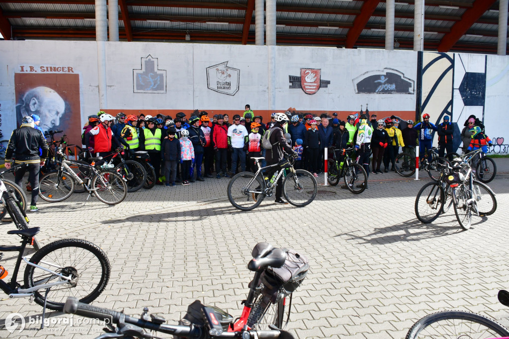Rowerowe pożegnanie sezonu: Jesienny Rajd Rowerowy wyruszył z Biłgoraja