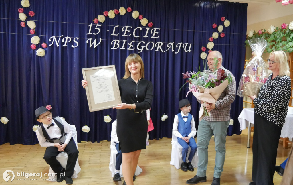 Kryształowy jubileusz w służbie dzieciom. Niepubliczne Przedszkole Specjalne w Biłgoraju ma 15 lat