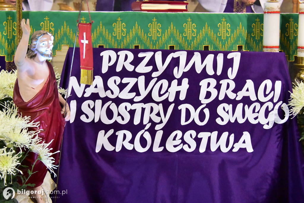 Dzień Zaduszny w biłgorajskim sanktuarium