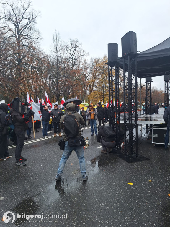 Plantatorzy tytoniu z Ziemi Biłgorajskiej na proteście w Warszawie!