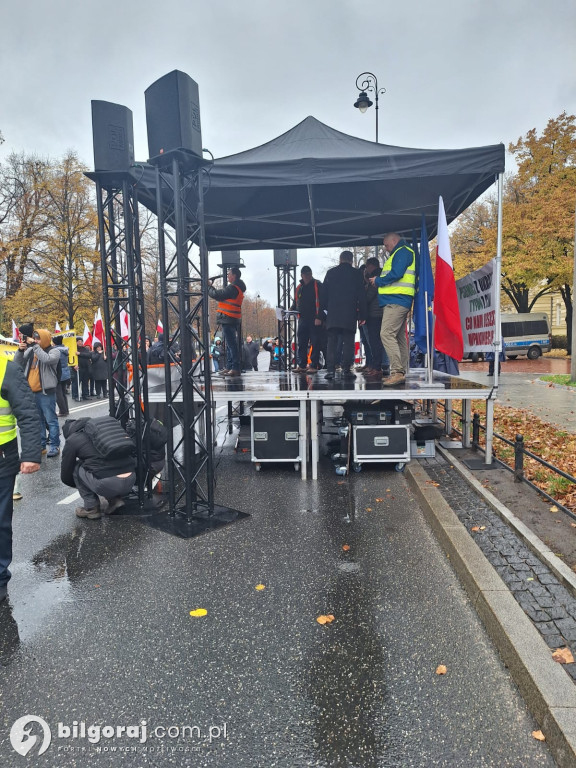 Plantatorzy tytoniu z Ziemi Biłgorajskiej na proteście w Warszawie!