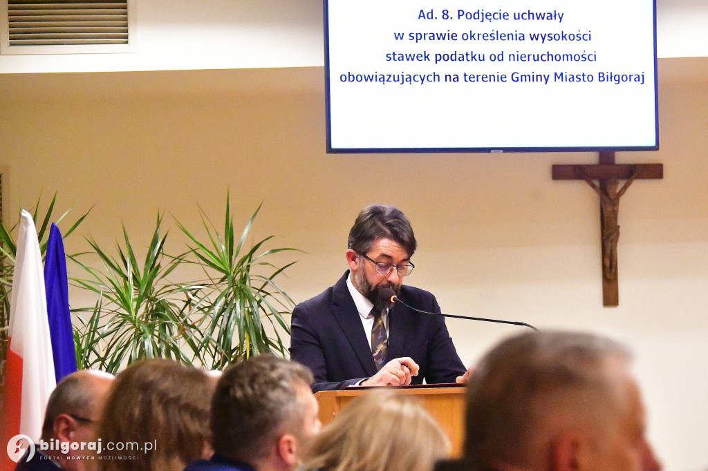 Podatek od nieruchomości. Tak zdecydowała Rada Miasta Biłgoraja