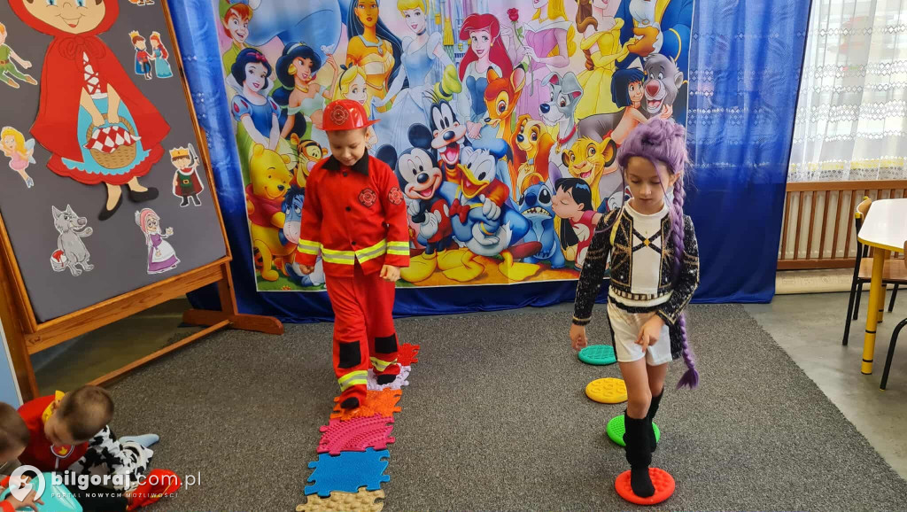 Dzień Postaci z Bajek w przedszkolu w Dereźni Solskiej