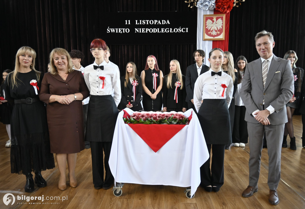Koncert dla Niepodległej w Zespole Szkół Zawodowych i Ogólnokształcących w Biłgoraju