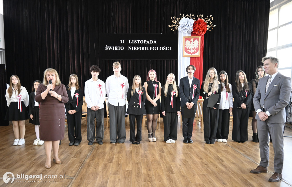 Koncert dla Niepodległej w Zespole Szkół Zawodowych i Ogólnokształcących w Biłgoraju