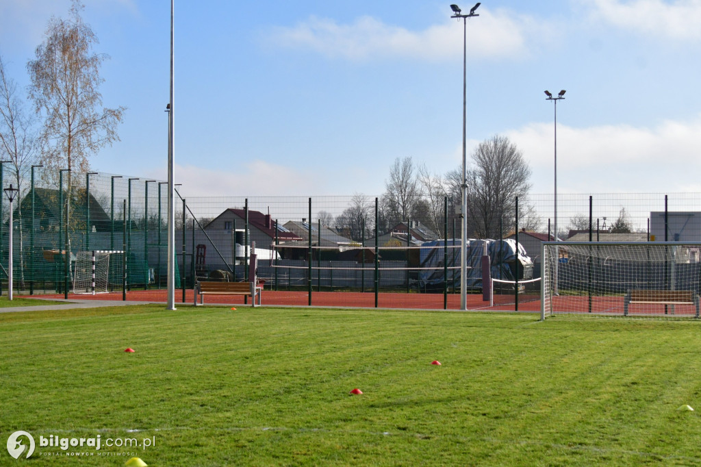 Biszcza. Oddano do użytku kompleks boisk