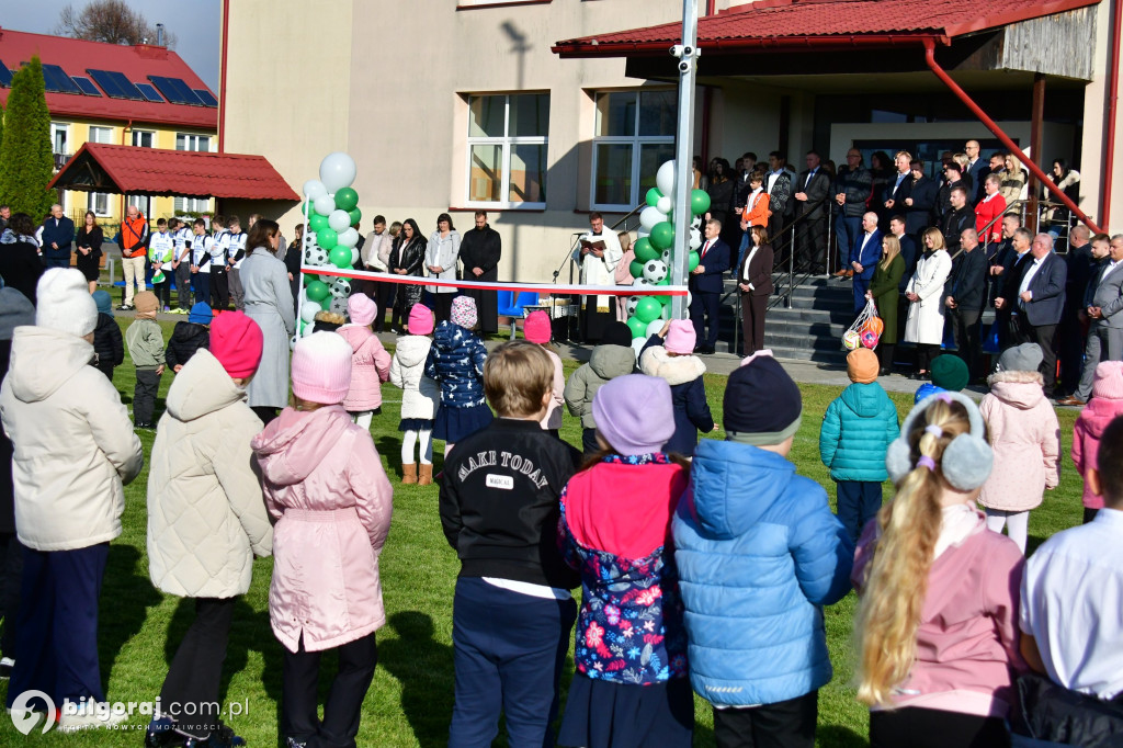 Biszcza. Oddano do użytku kompleks boisk