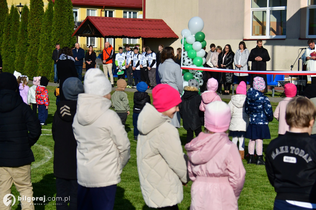 Biszcza. Oddano do użytku kompleks boisk