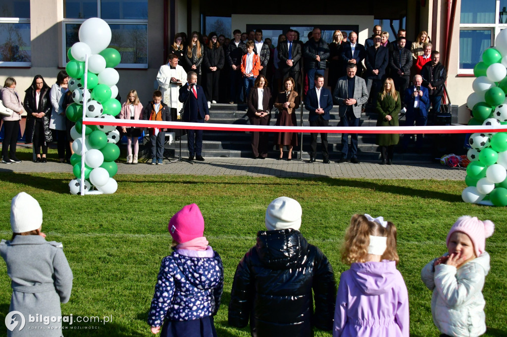 Biszcza. Oddano do użytku kompleks boisk