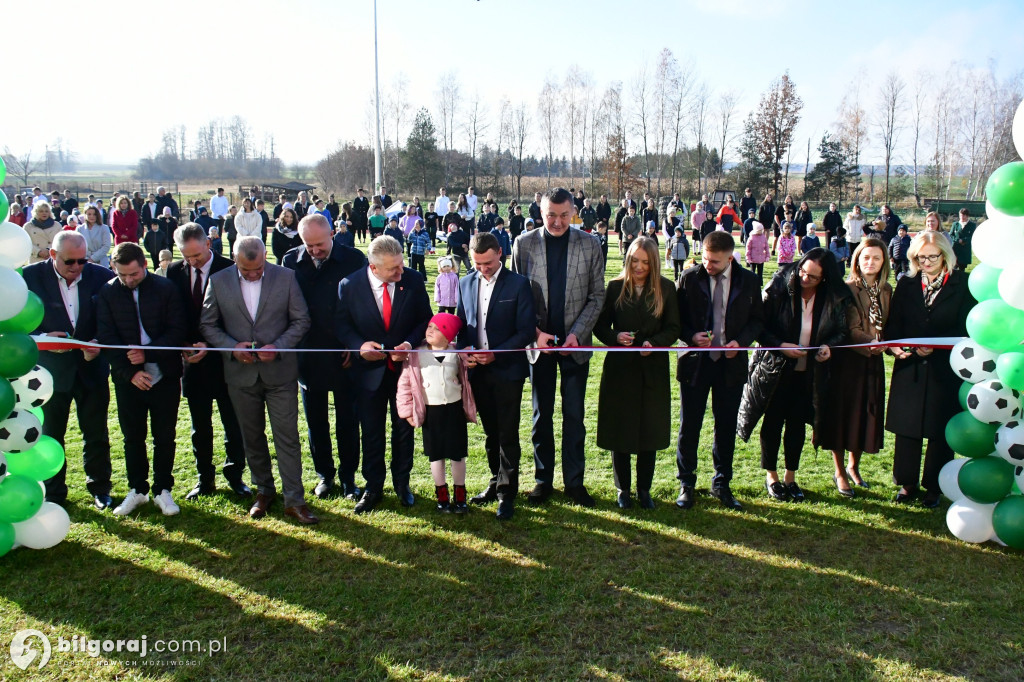 Biszcza. Oddano do użytku kompleks boisk