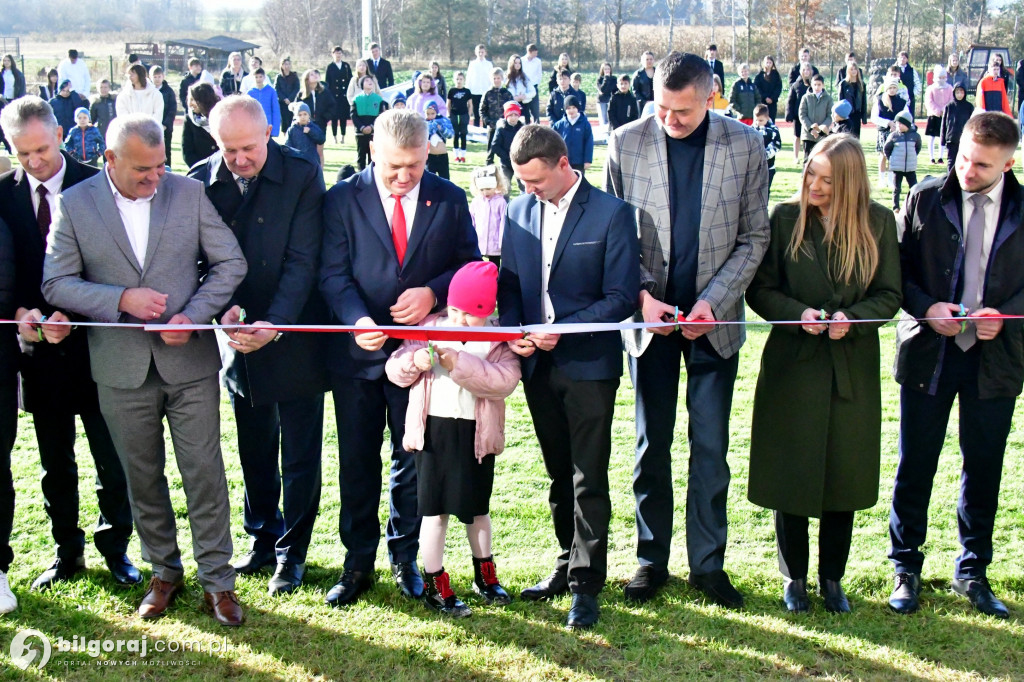 Biszcza. Oddano do użytku kompleks boisk