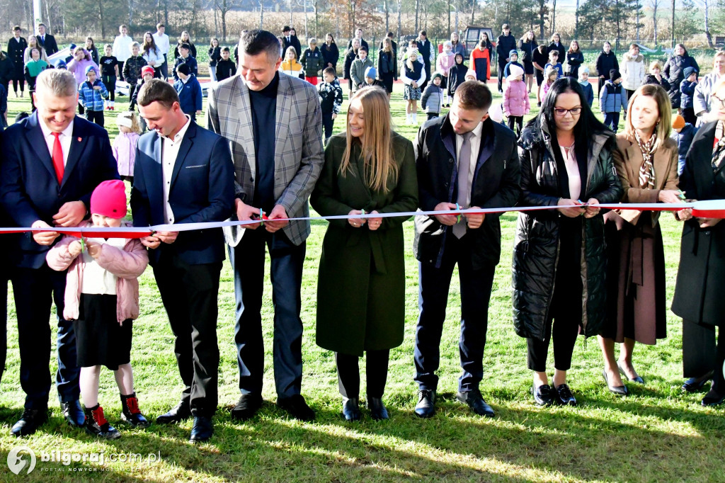 Biszcza. Oddano do użytku kompleks boisk