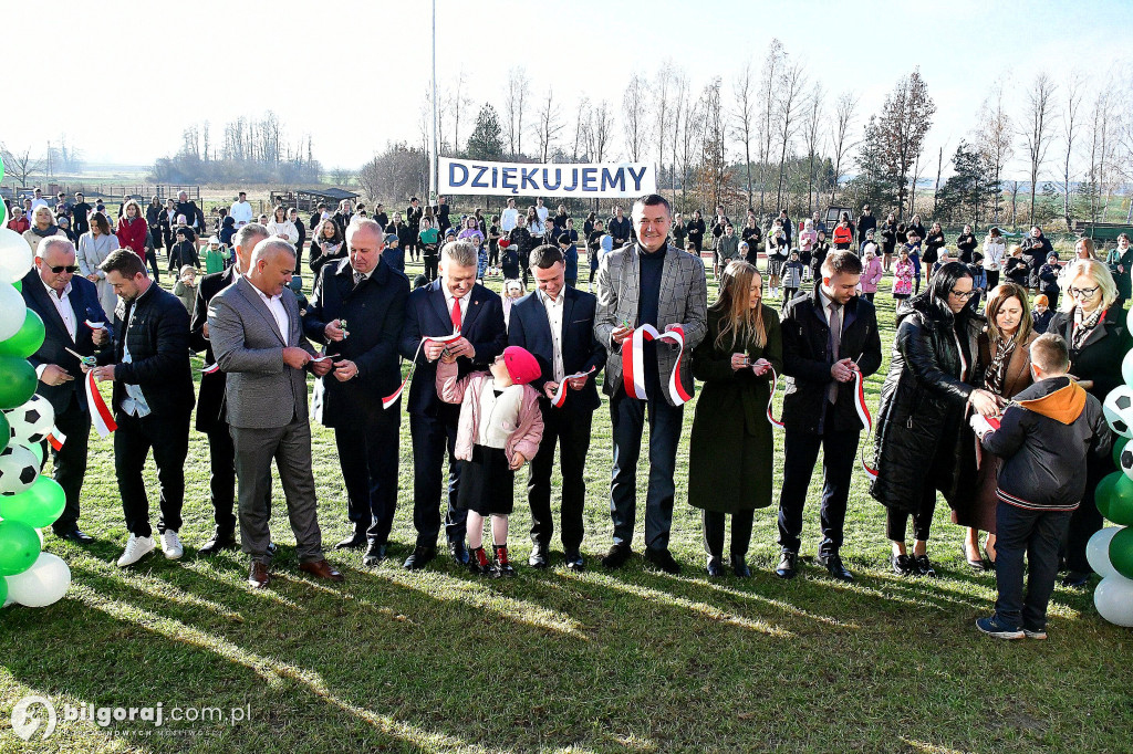 Biszcza. Oddano do użytku kompleks boisk