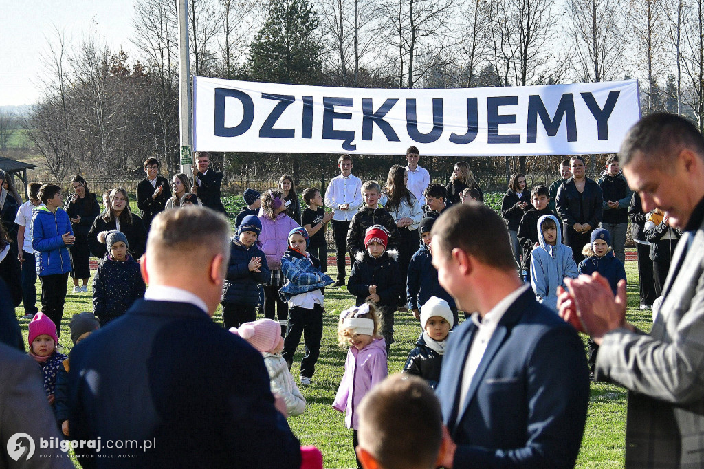 Biszcza. Oddano do użytku kompleks boisk