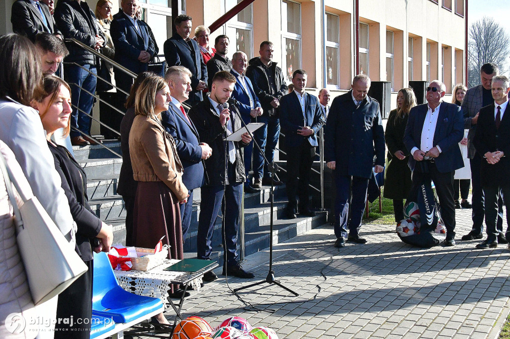 Biszcza. Oddano do użytku kompleks boisk