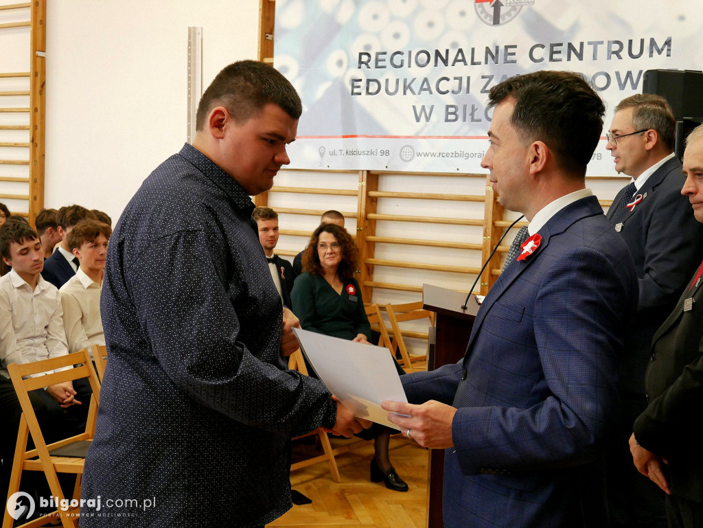 Uczczenie Niepodległej i nagroda za osiągniecia w nauce i sporcie