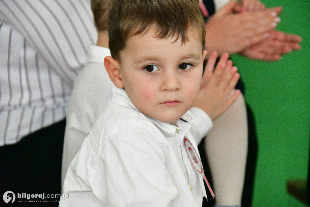 Biszcza. Szkoła do hymnu - śpiewali wszyscy