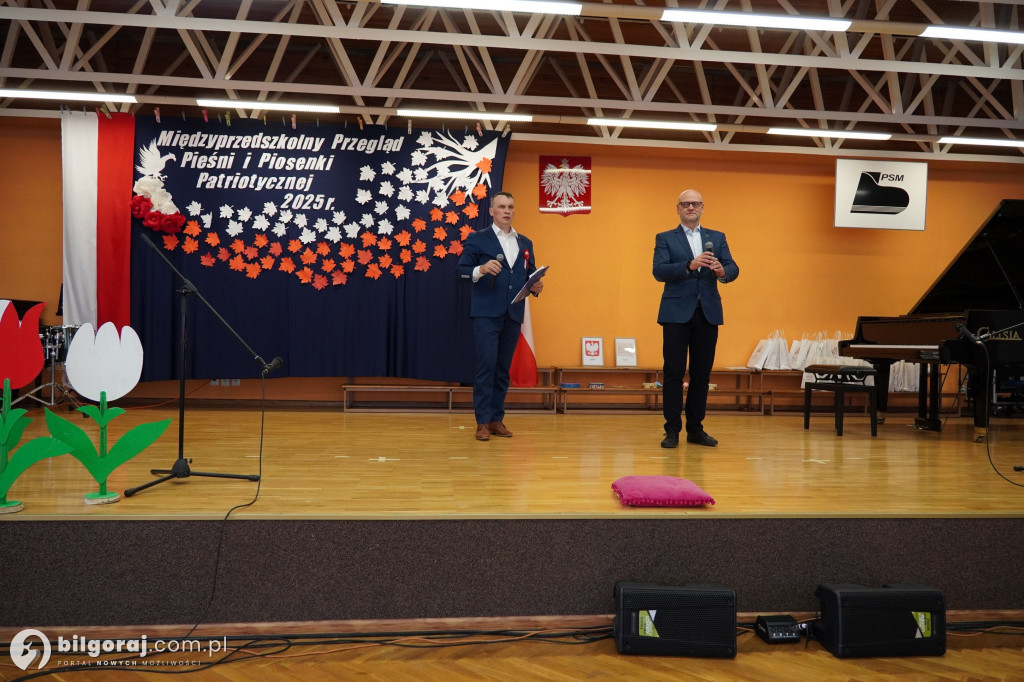 Od trzylatka do patrioty: Debiut I Międzyprzedszkolnego Przeglądu Pieśni Patriotycznych