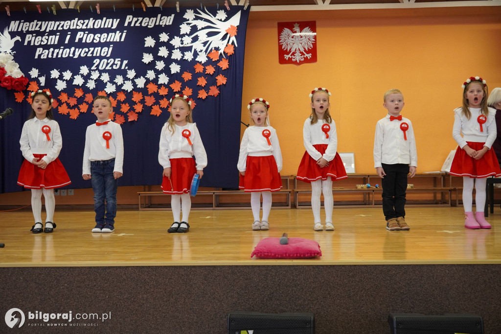 Od trzylatka do patrioty: Debiut I Międzyprzedszkolnego Przeglądu Pieśni Patriotycznych