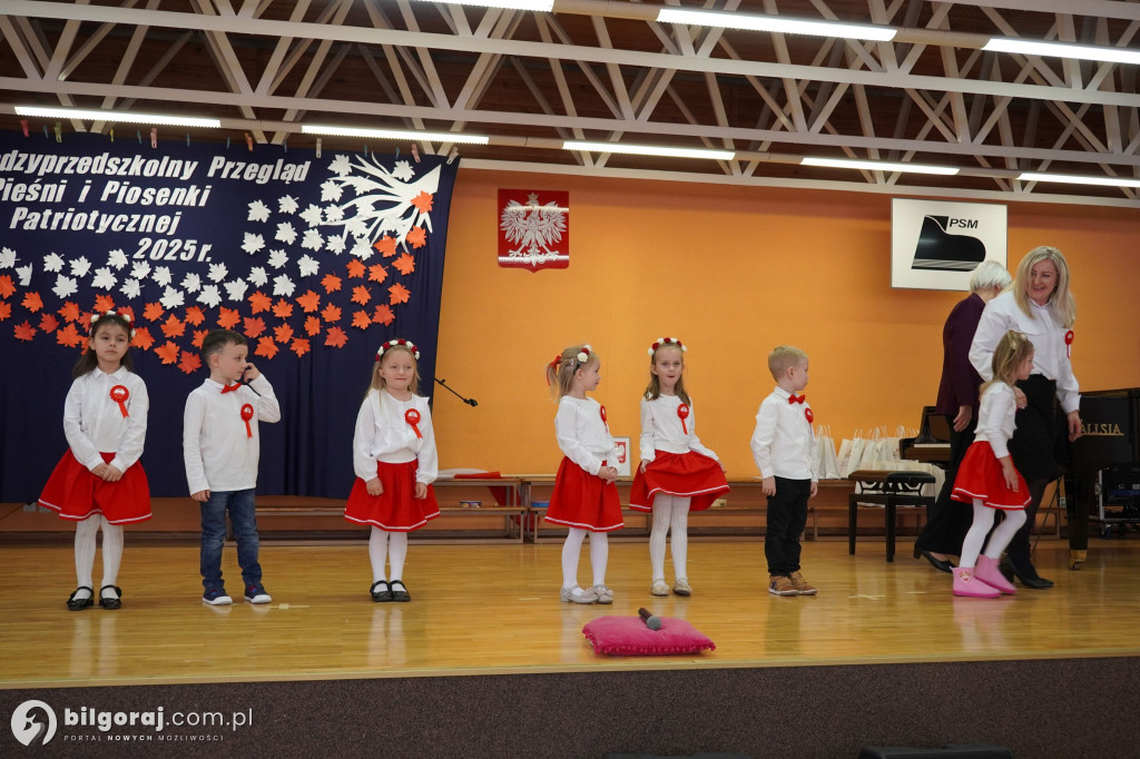 Od trzylatka do patrioty: Debiut I Międzyprzedszkolnego Przeglądu Pieśni Patriotycznych