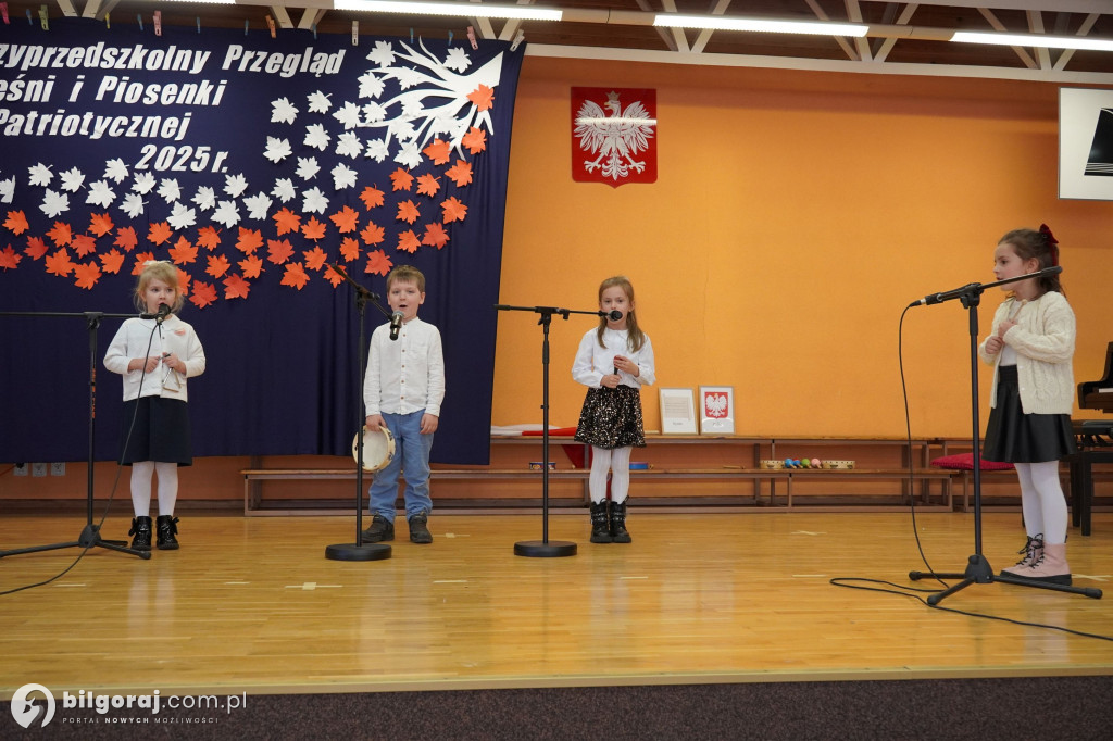 Od trzylatka do patrioty: Debiut I Międzyprzedszkolnego Przeglądu Pieśni Patriotycznych