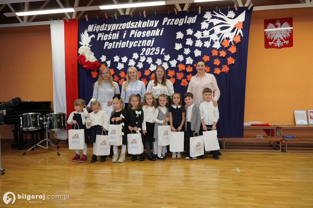 Od trzylatka do patrioty: Debiut I Międzyprzedszkolnego Przeglądu Pieśni Patriotycznych