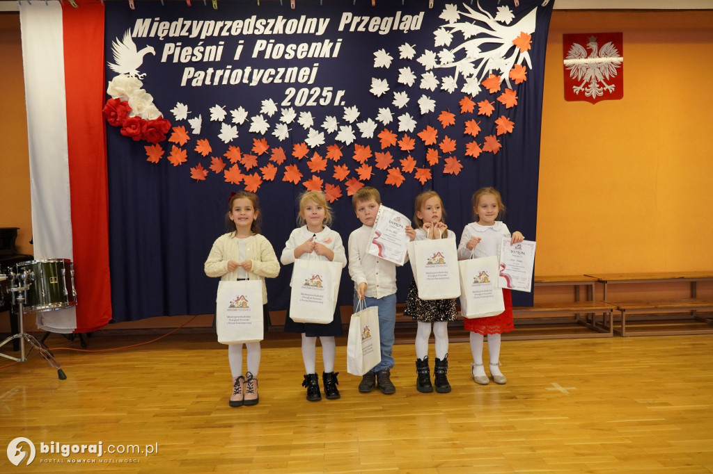 Od trzylatka do patrioty: Debiut I Międzyprzedszkolnego Przeglądu Pieśni Patriotycznych