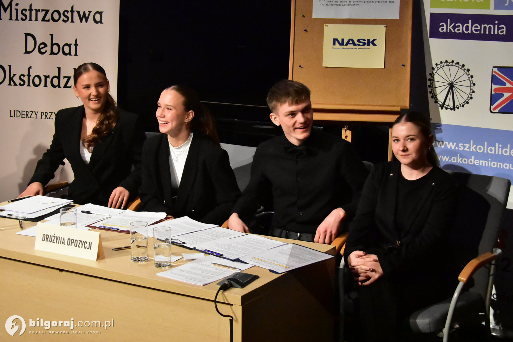 Liderzy Przyszłości w Biłgoraju: VIII Debaty Oksfordzkie