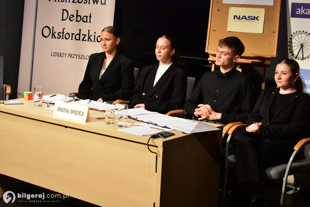 Liderzy Przyszłości w Biłgoraju: VIII Debaty Oksfordzkie