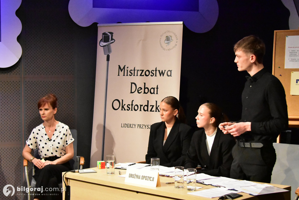 Liderzy Przyszłości w Biłgoraju: VIII Debaty Oksfordzkie