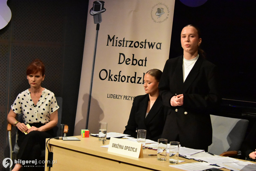 Liderzy Przyszłości w Biłgoraju: VIII Debaty Oksfordzkie