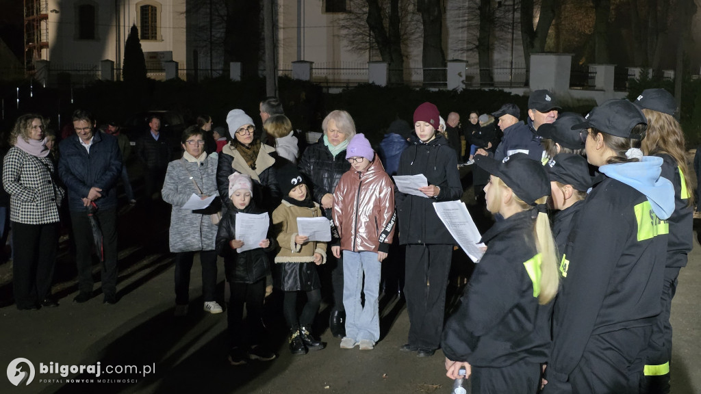 Goraj uczcił 107. rocznicę Odzyskania Niepodległości śpiewem i ogniskiem