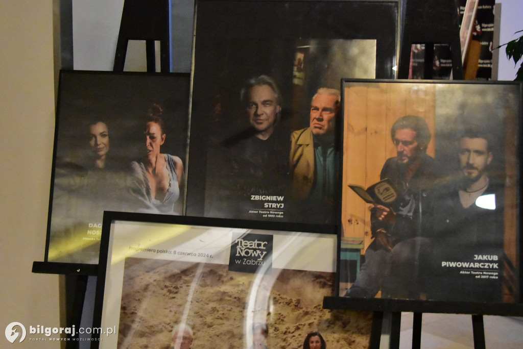 Darmowe foto i teatralne emocje: Teatr Nowy gościł w Biłgoraju