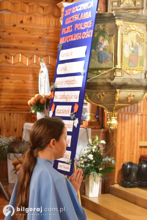 Wieczornica patriotyczna w Majdanie Starym