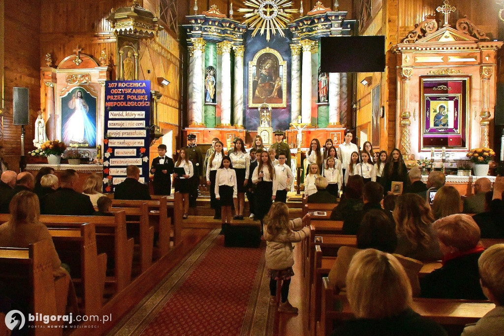 Wieczornica patriotyczna w Majdanie Starym