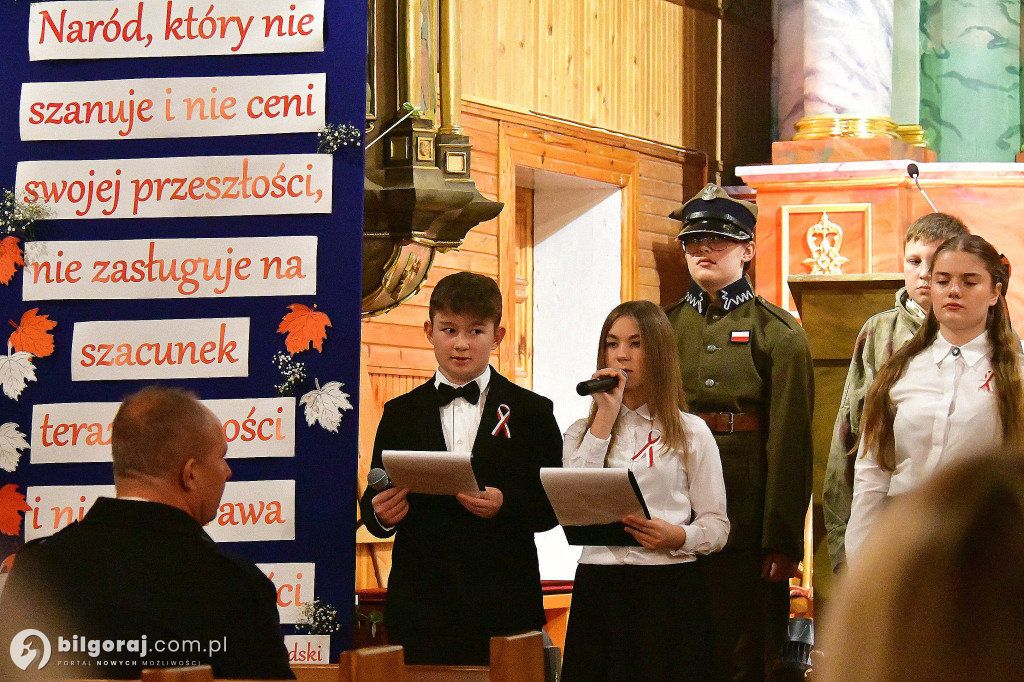 Wieczornica patriotyczna w Majdanie Starym