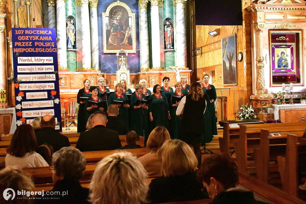 Wieczornica patriotyczna w Majdanie Starym