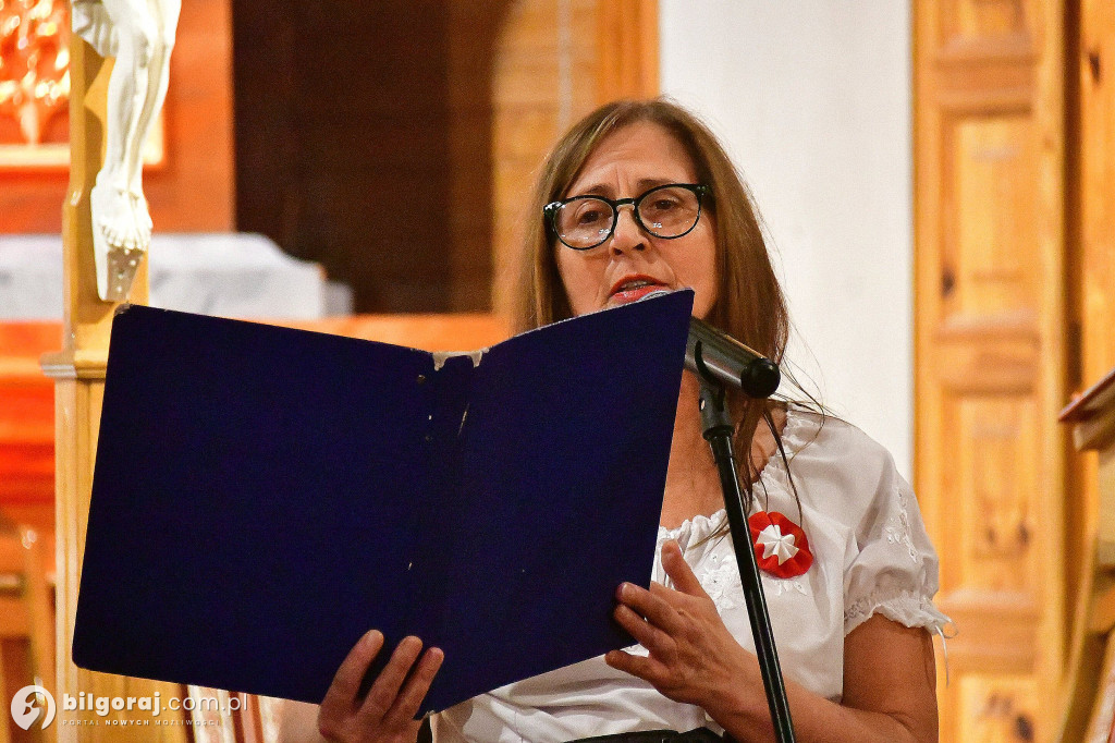 Wieczornica patriotyczna w Majdanie Starym