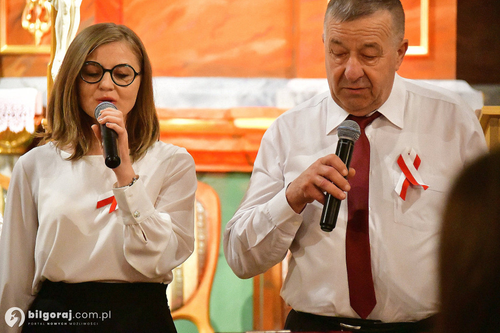 Wieczornica patriotyczna w Majdanie Starym