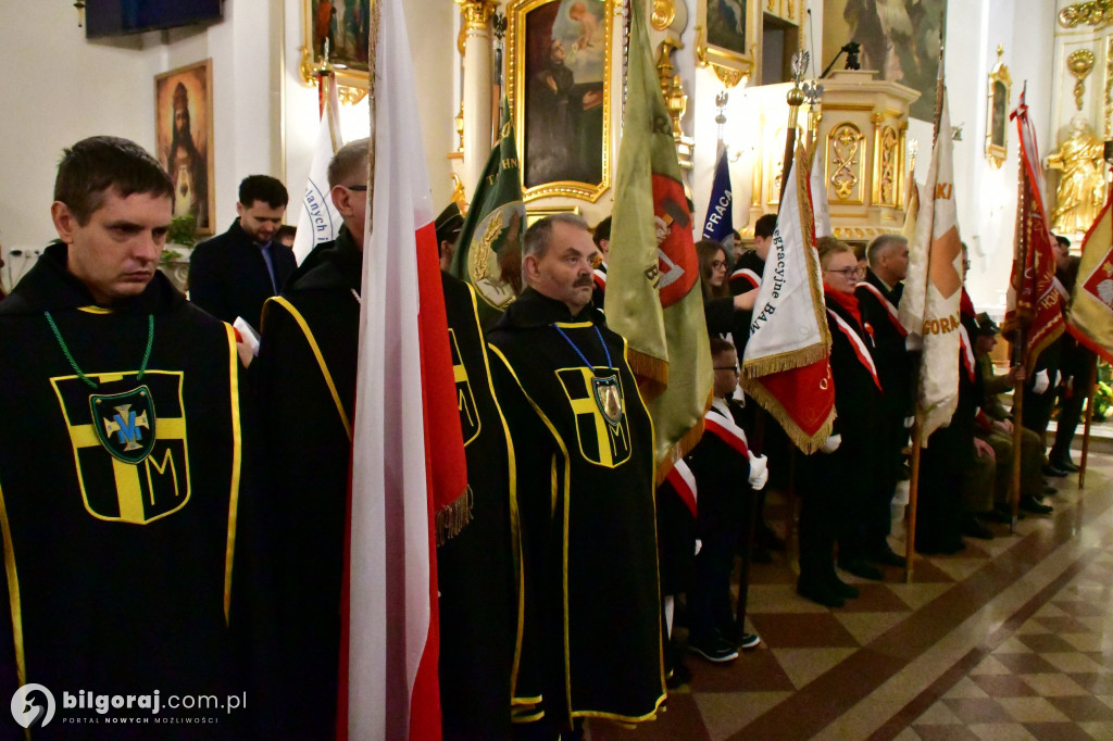 Biłgoraj uroczyście świętuje 107 lat polskiej niepodległości
