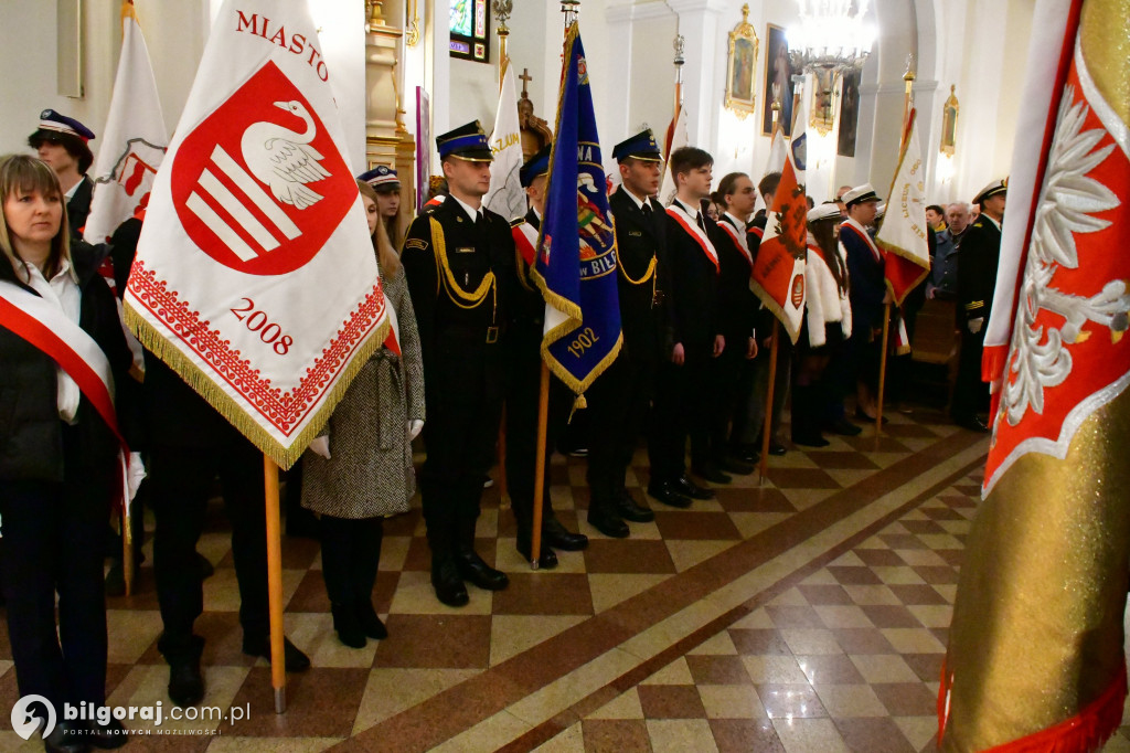 Biłgoraj uroczyście świętuje 107 lat polskiej niepodległości