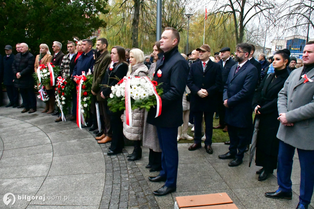 Biłgoraj uroczyście świętuje 107 lat polskiej niepodległości