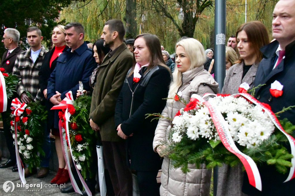 Biłgoraj uroczyście świętuje 107 lat polskiej niepodległości