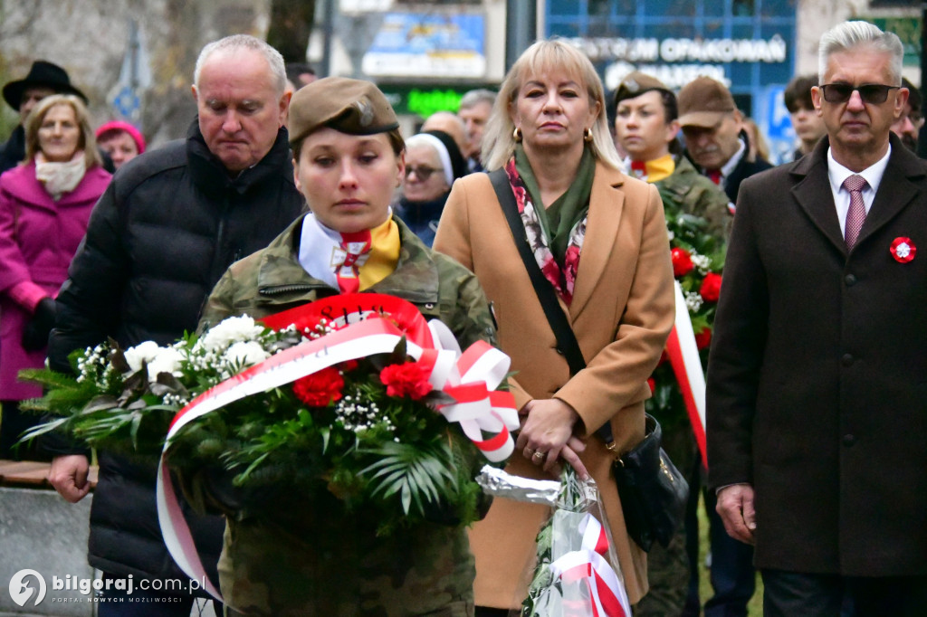 Biłgoraj uroczyście świętuje 107 lat polskiej niepodległości